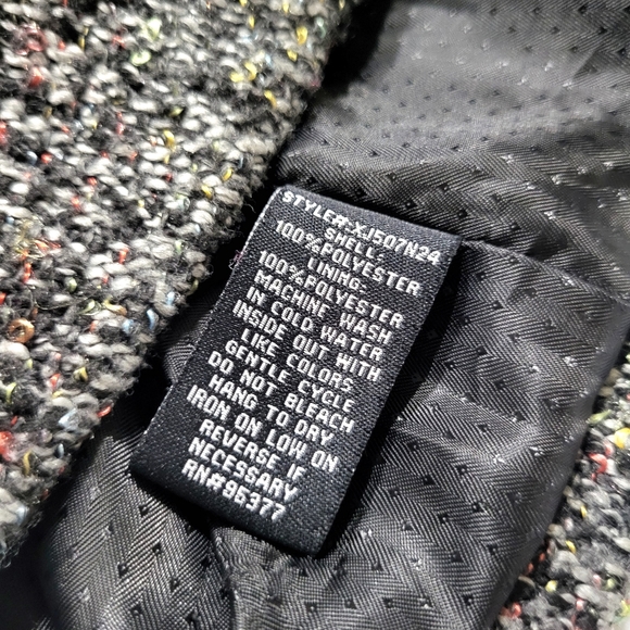 NWOT Sanctuary Anthropologie blazer, full zip jacket, zip pockets, Sz Lg - Picture 14 of 16